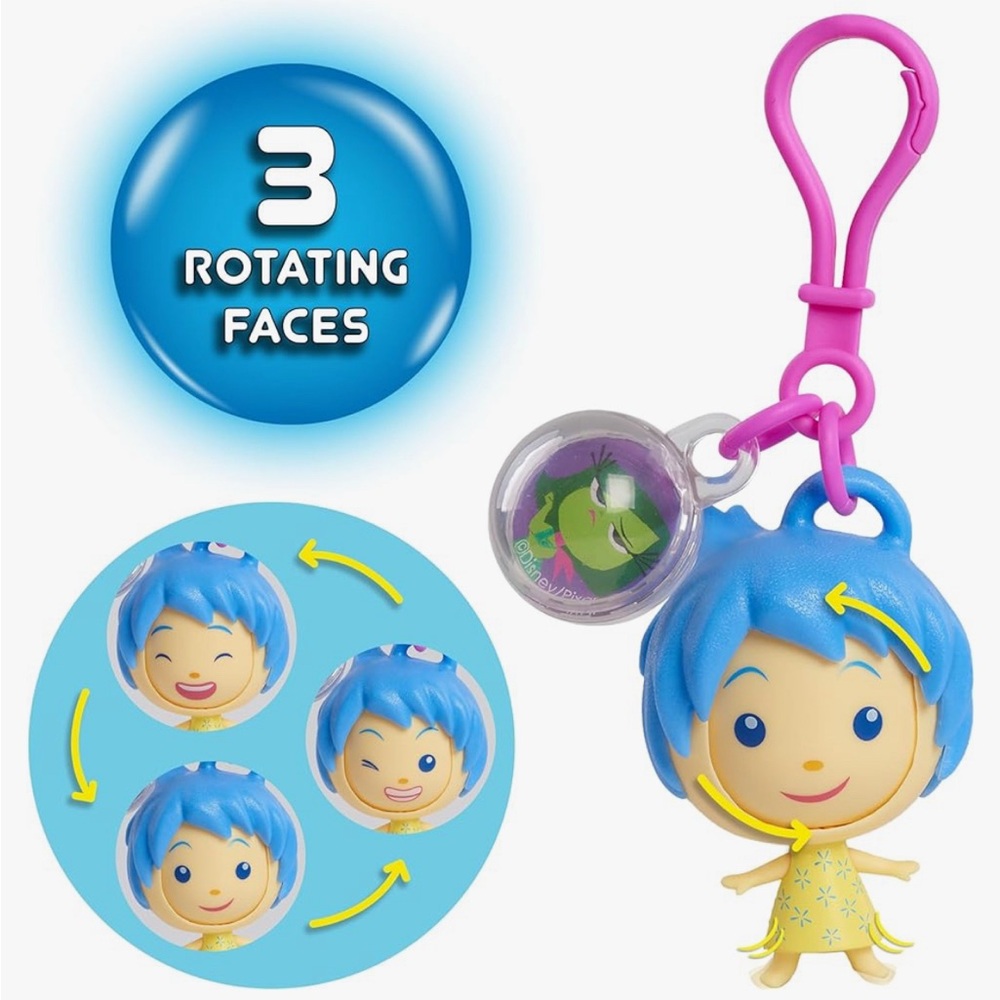 Inside out 2 (JOY) keychain